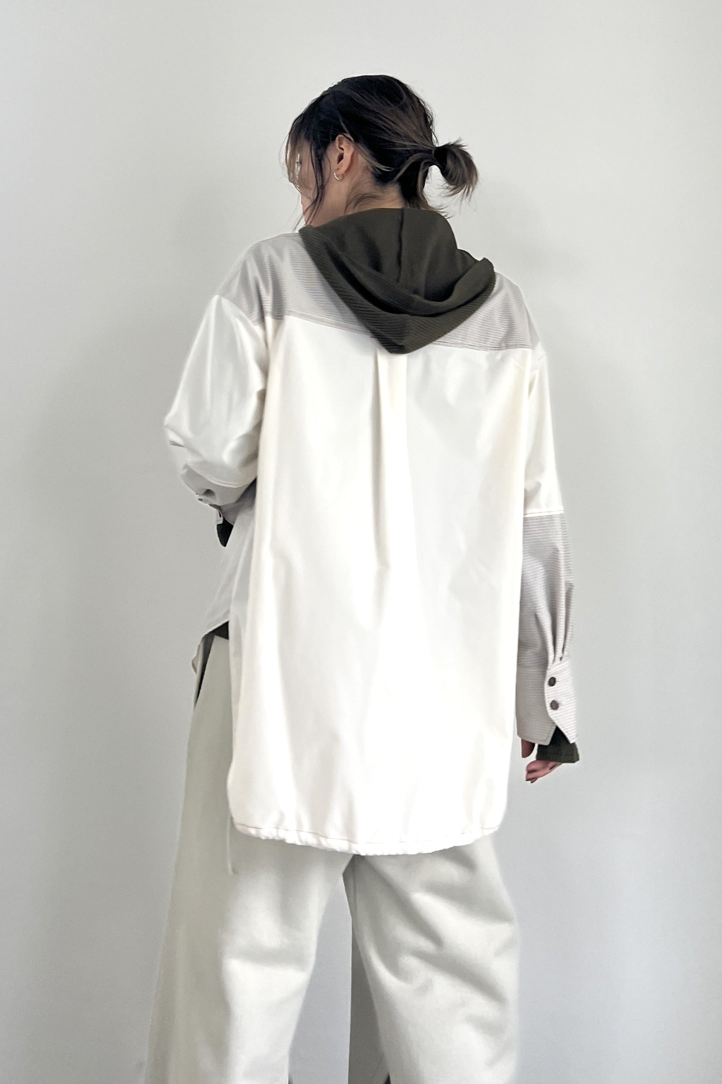 ラグウォームフーディーカットソー F3259