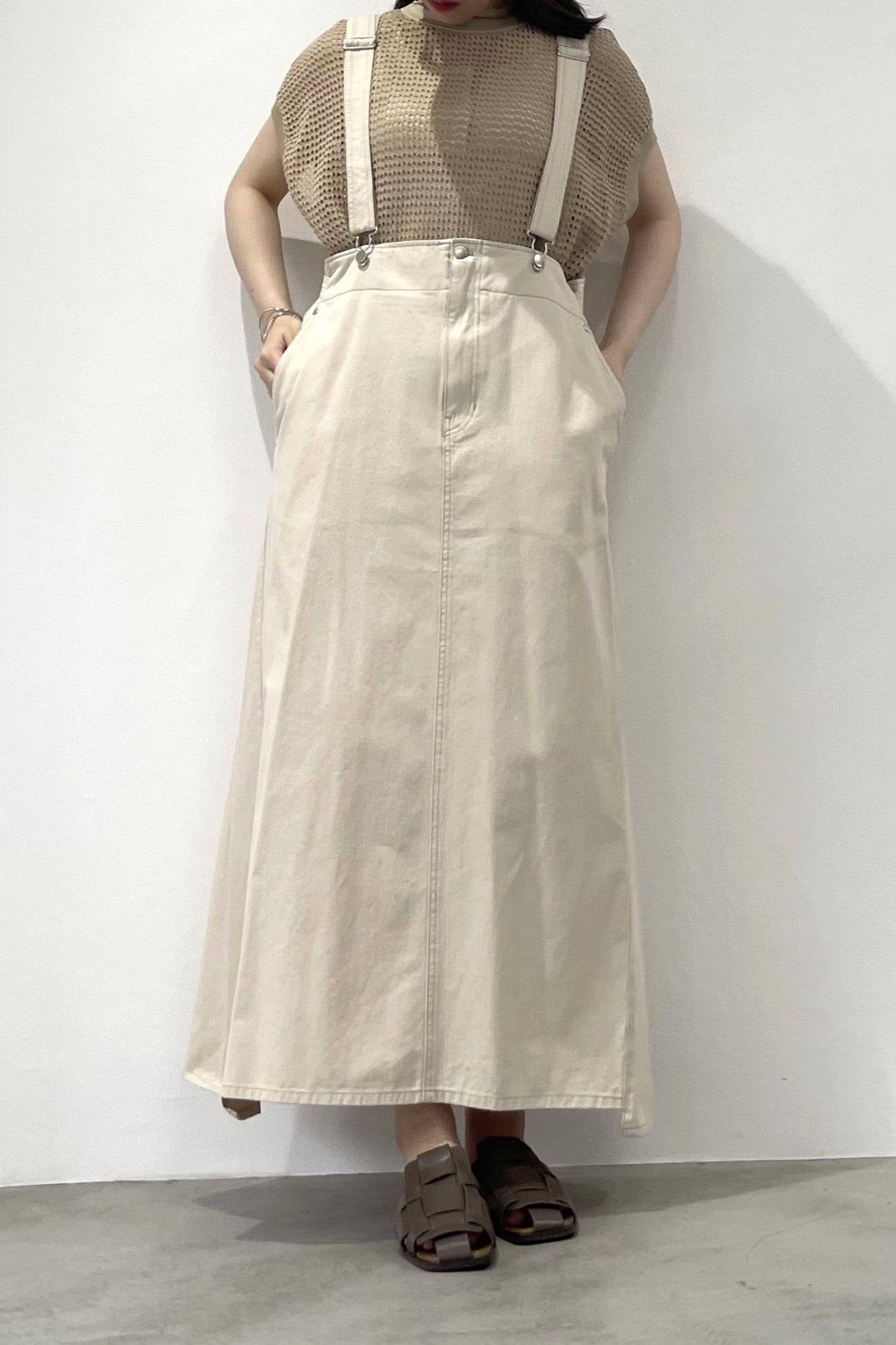 メッシュニットベスト 35387