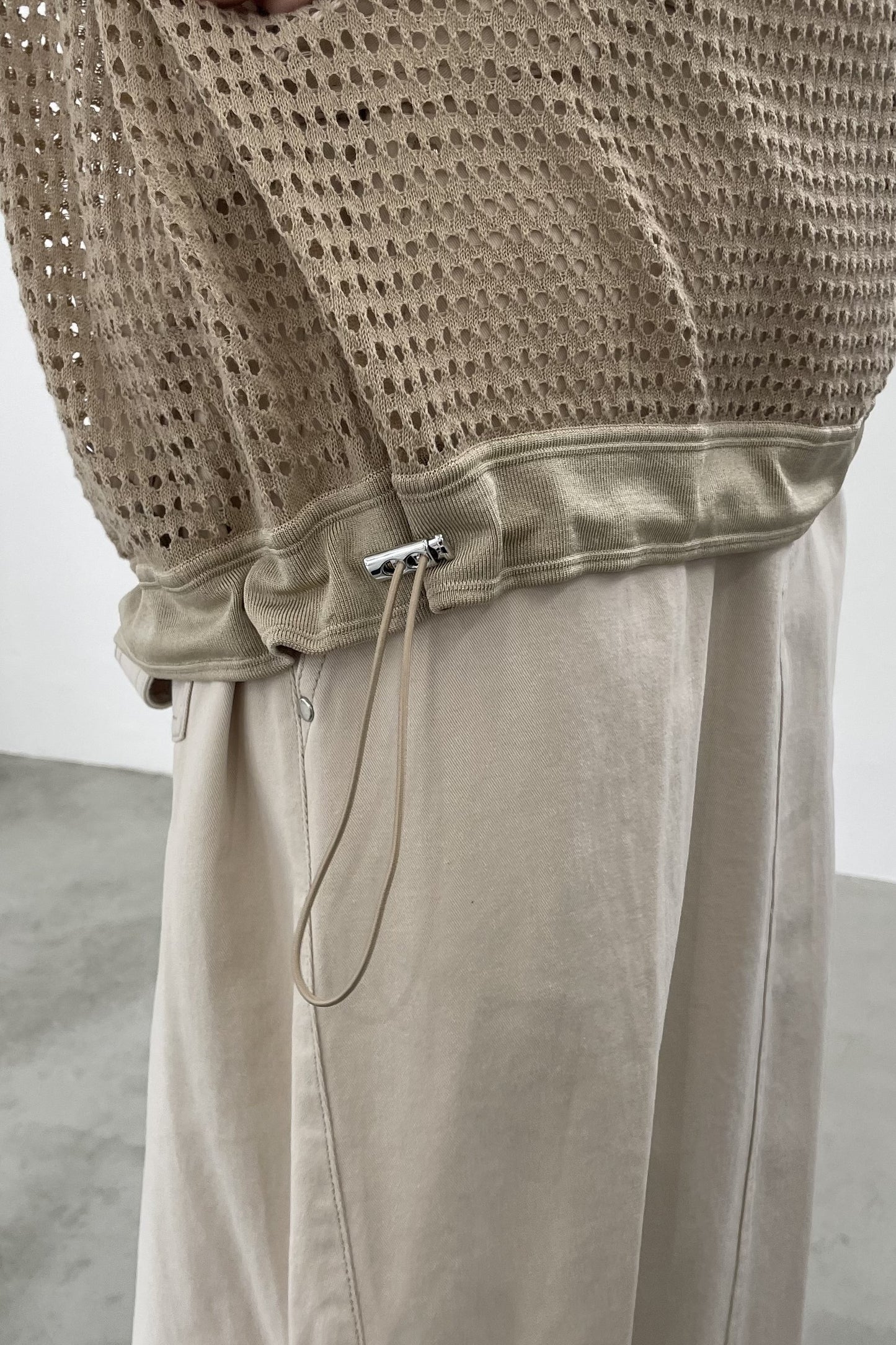 メッシュニットベスト 35387