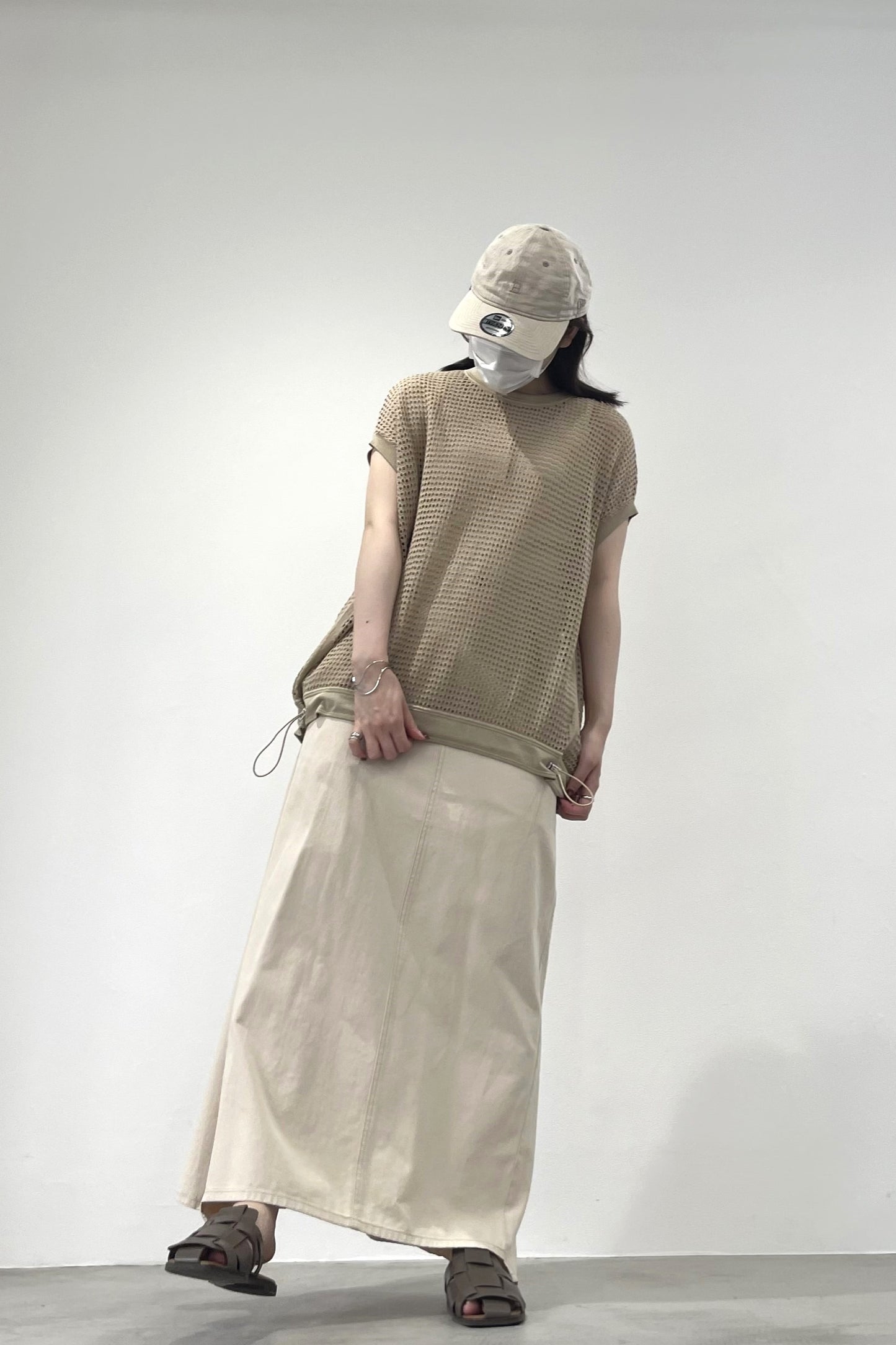 メッシュニットベスト 35387