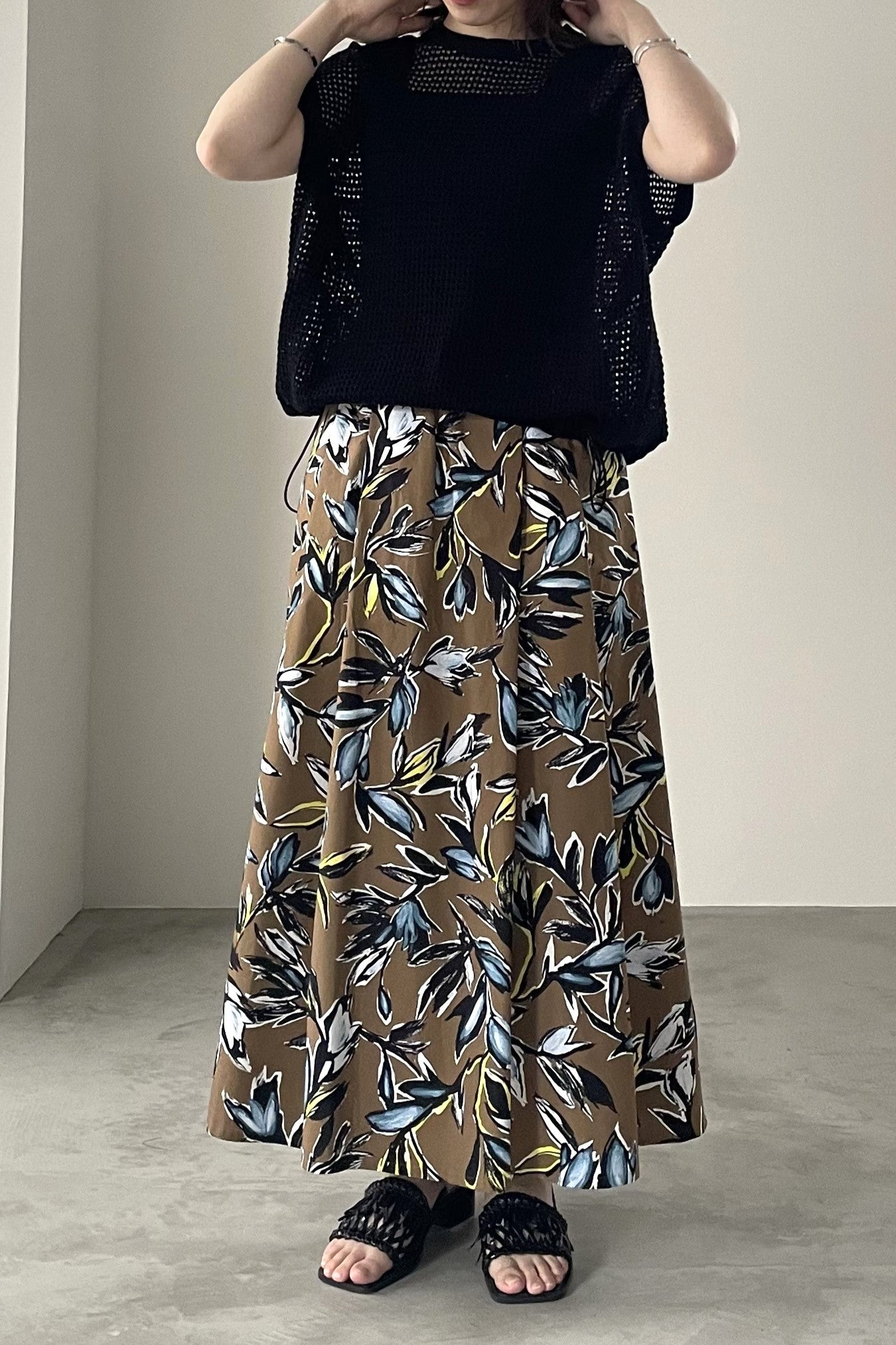 メッシュニットベスト 35387