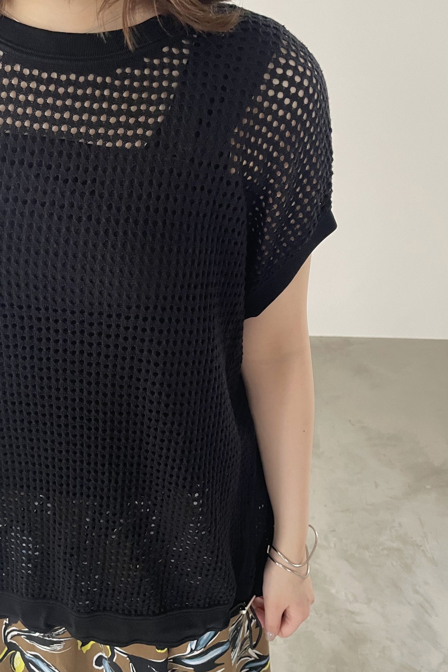 メッシュニットベスト 35387