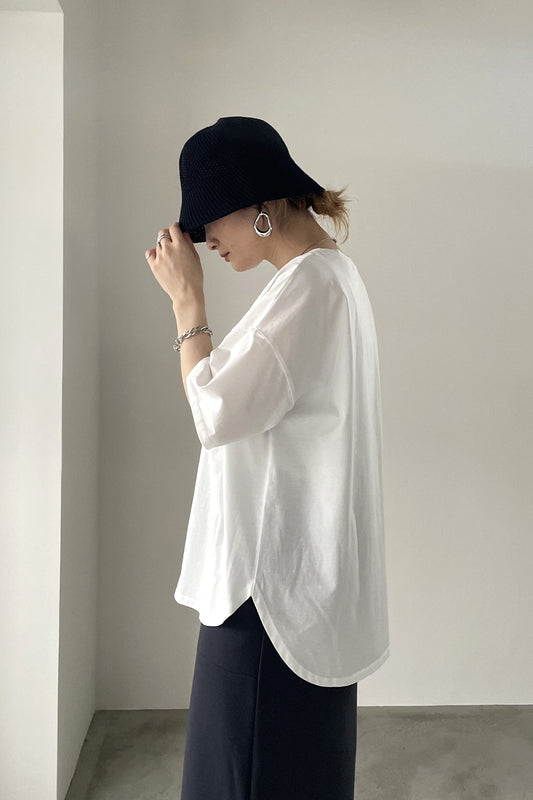 フロッキーロゴプリントTシャツ 35382