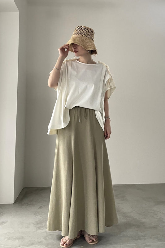 サイドスリットマーメイドスカート 23066