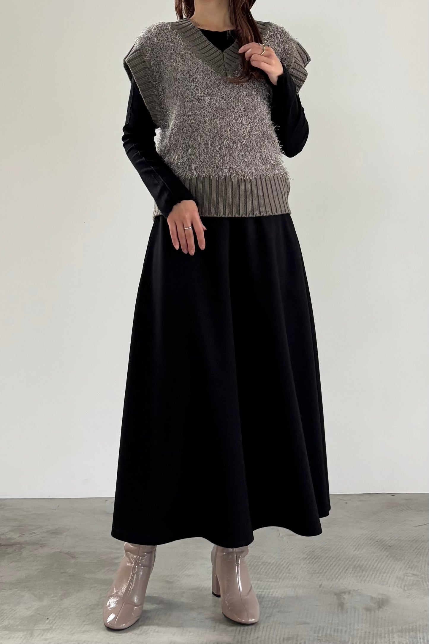 メローステッチL/Sカットソー 35540