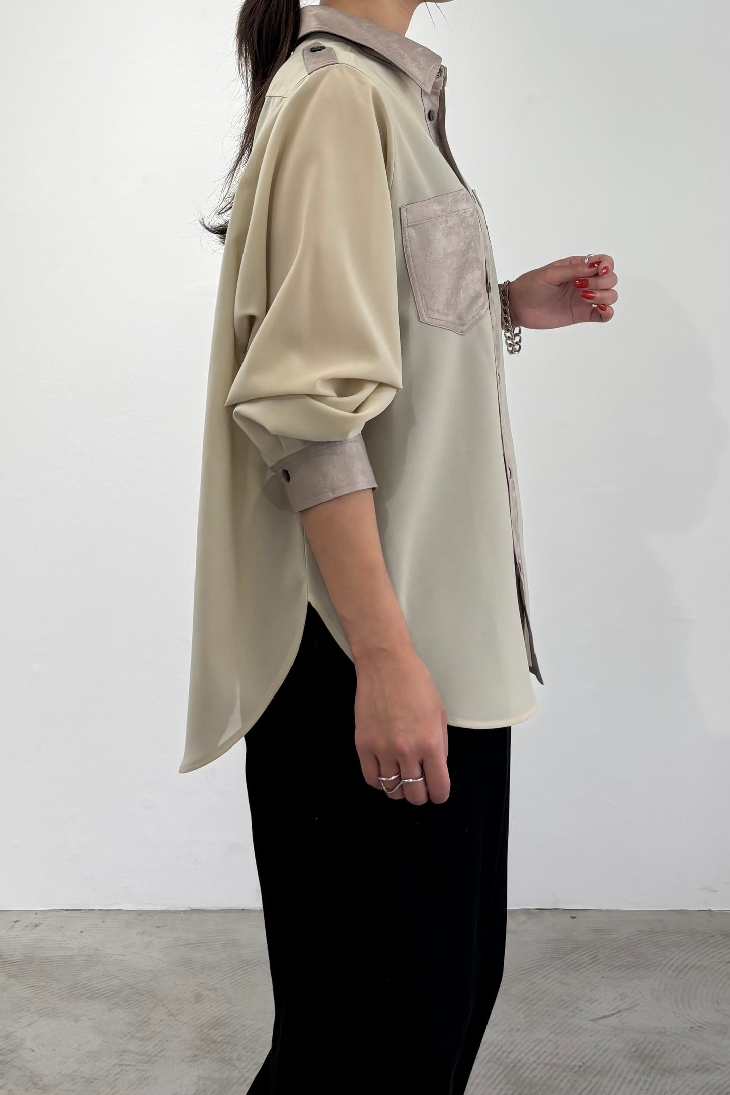 エポ―レットシアーシャツ F1194