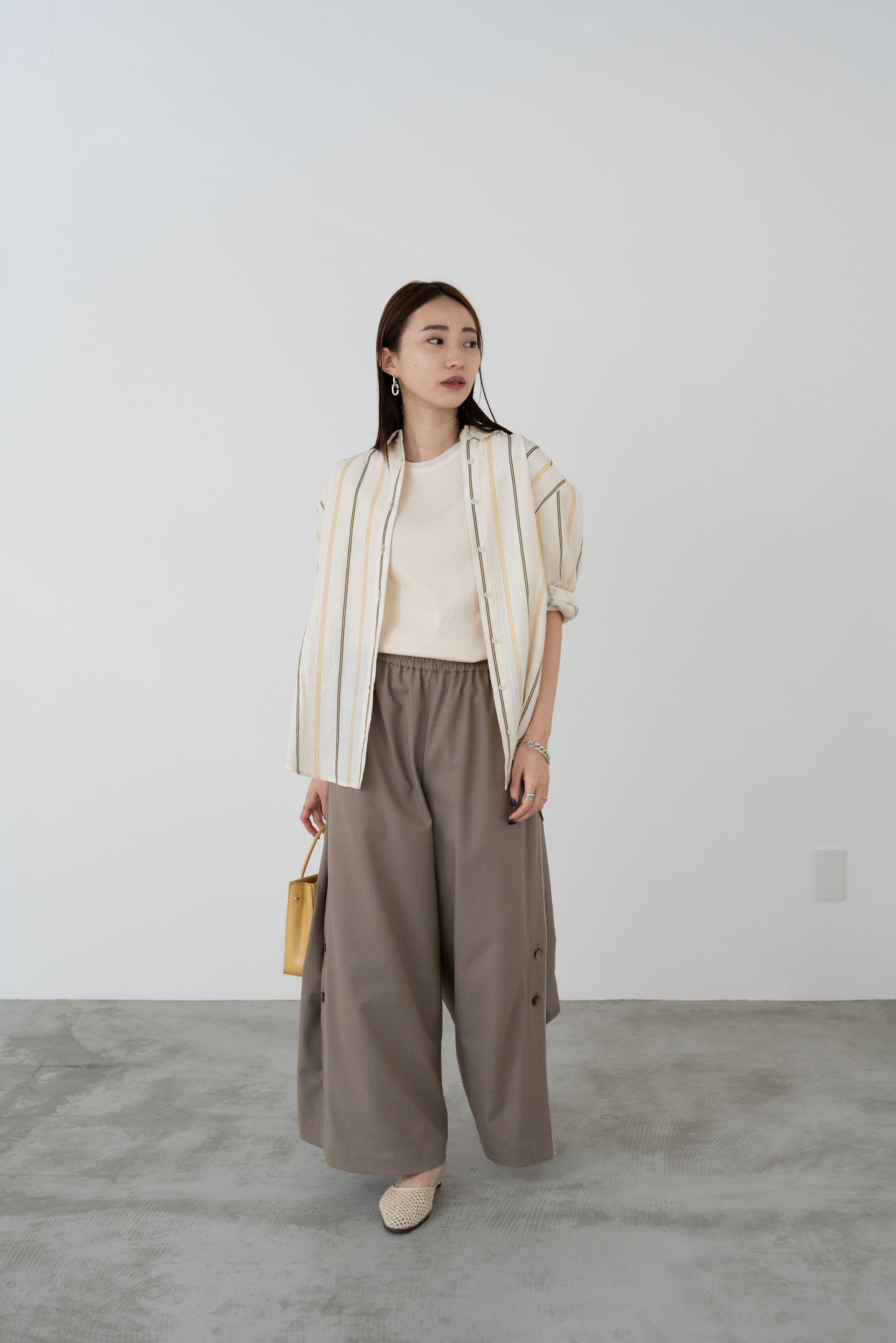 ストライプシャツ 15746