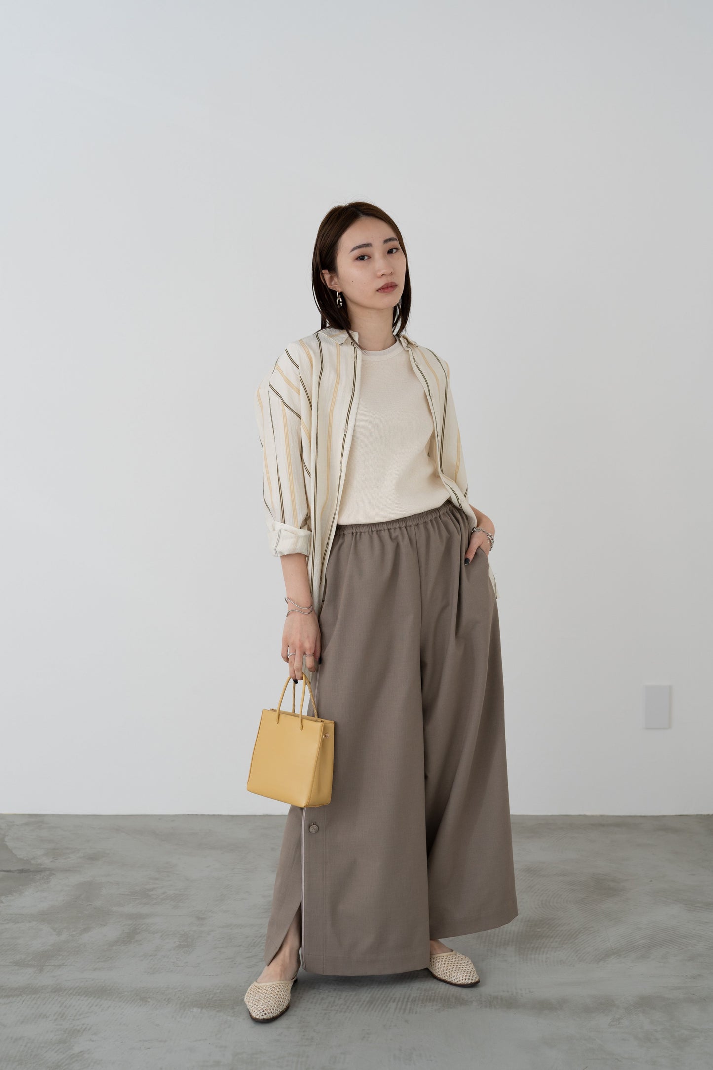ストライプシャツ 15746