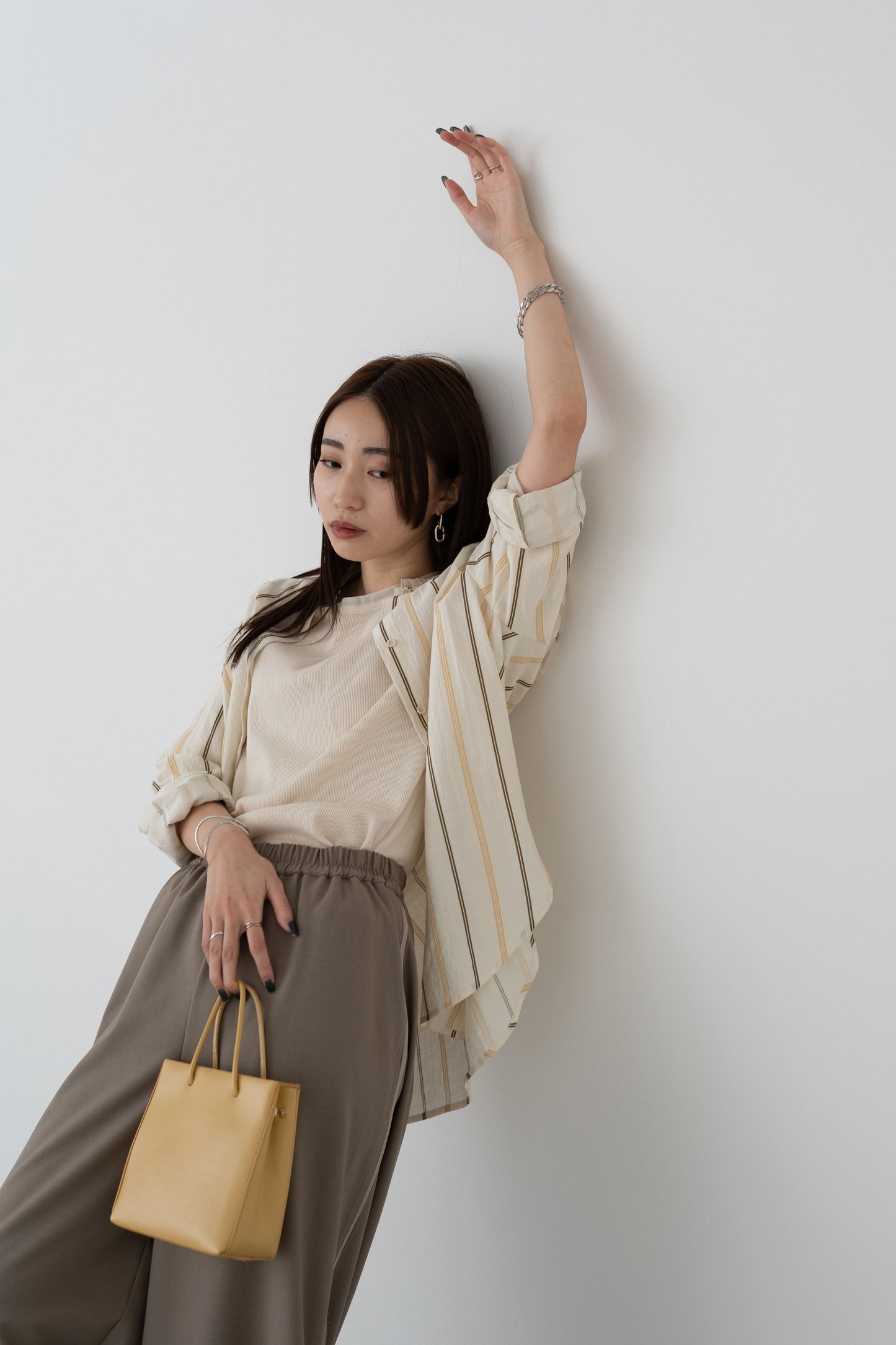 ストライプシャツ 15746