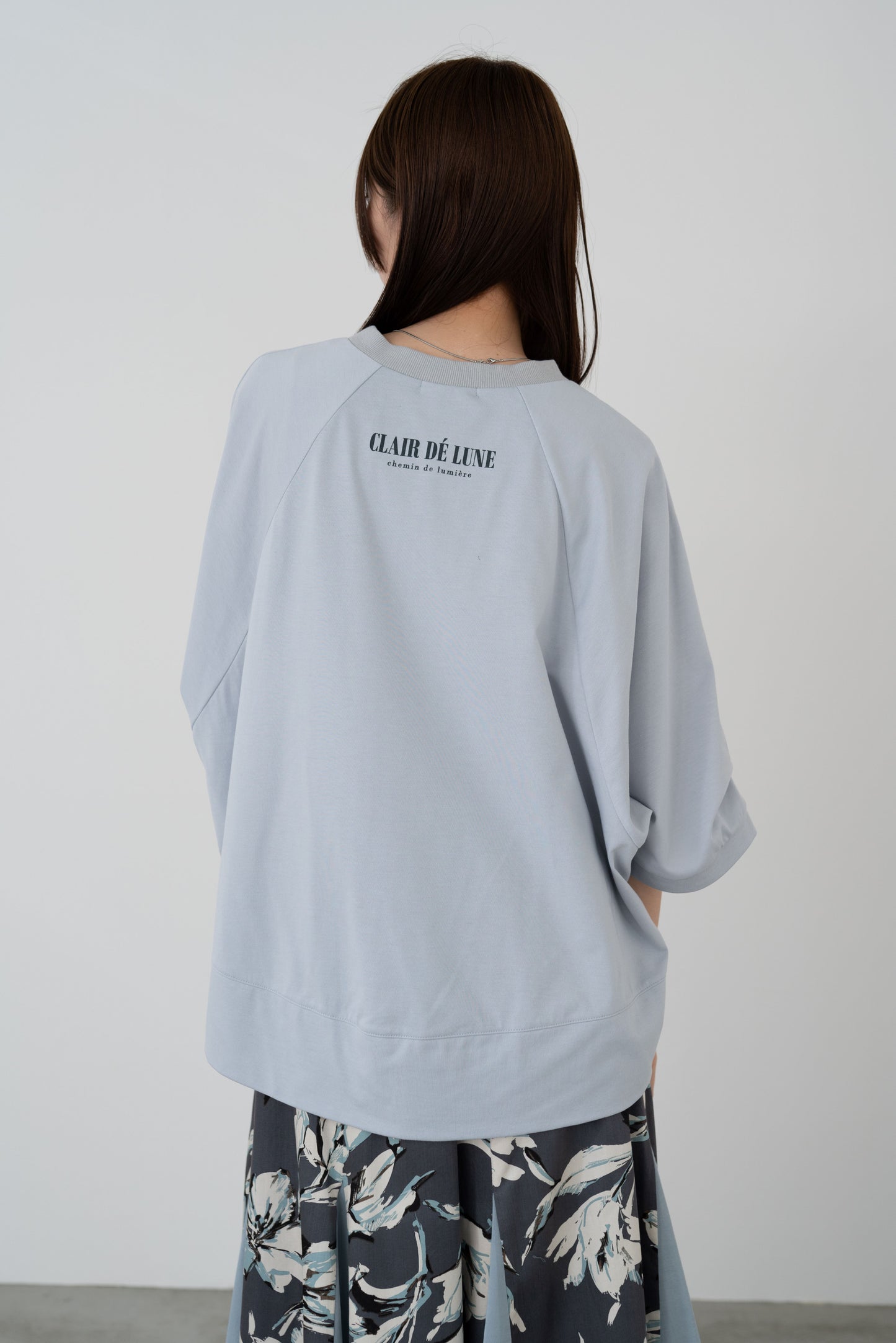 バックロゴドルマンカットソー 35366