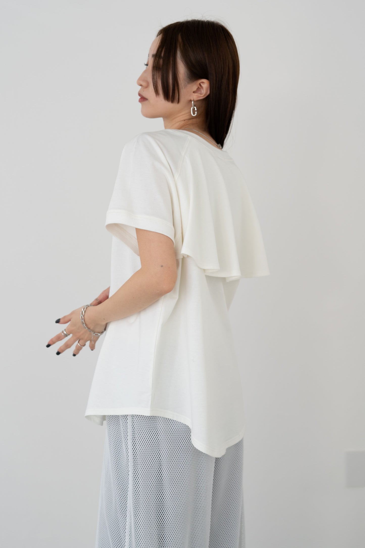 オーロラプリントTシャツ 35370