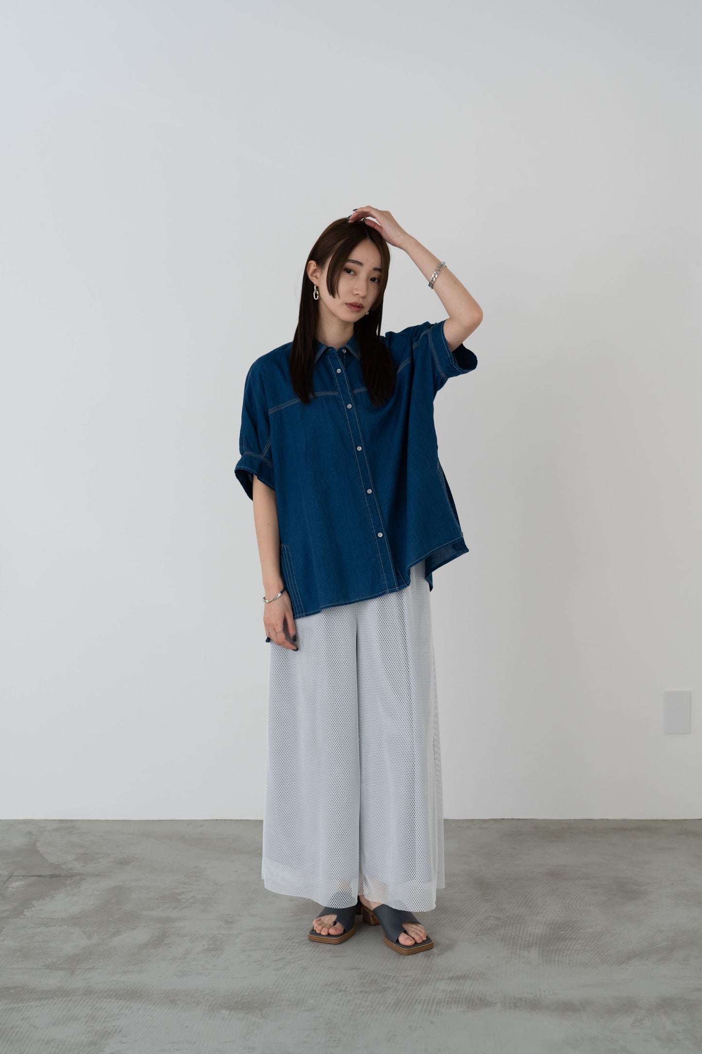 メッシュシアーパンツ 23059
