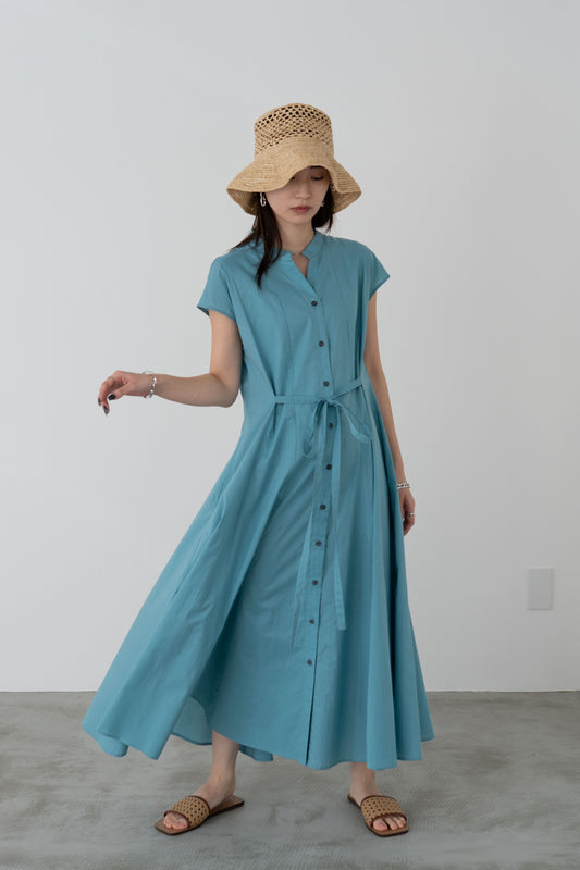 ウエストコードフレアワンピース 15748