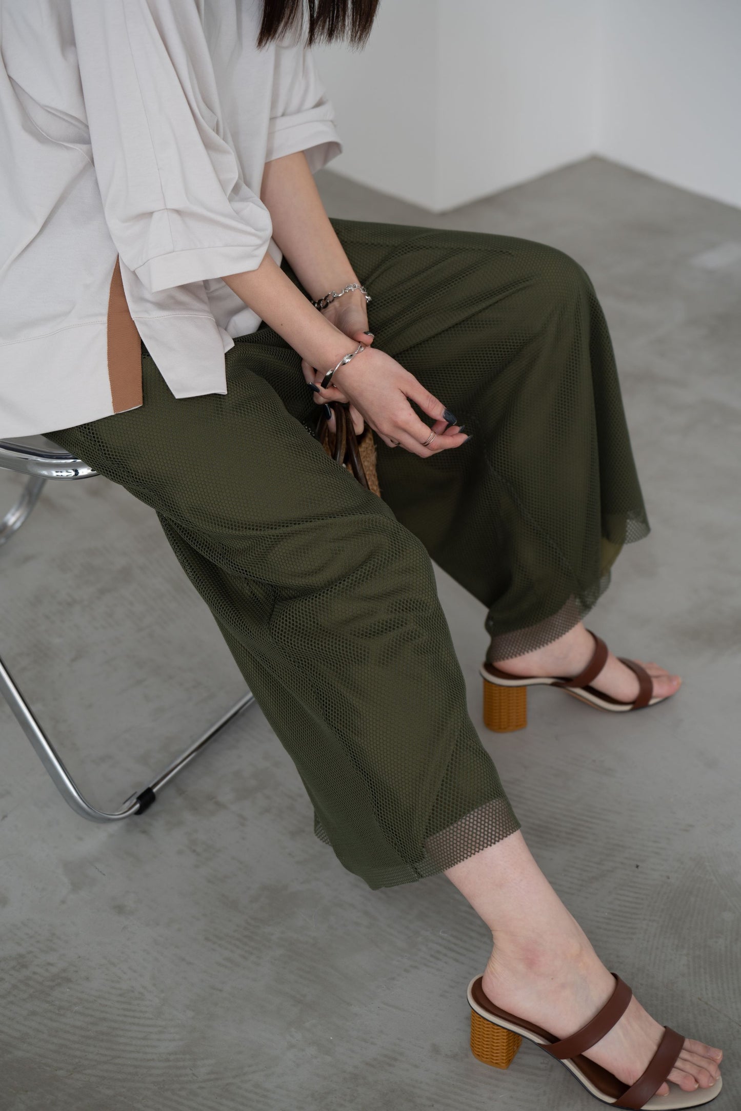 メッシュシアーパンツ 23059