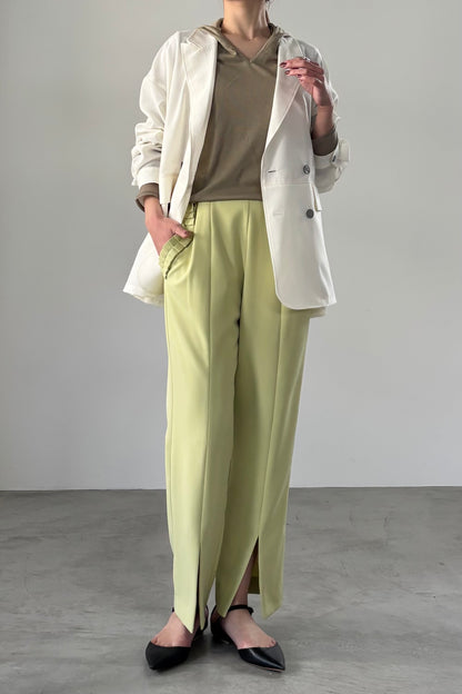 チュール切替フーディーインナー　F3303