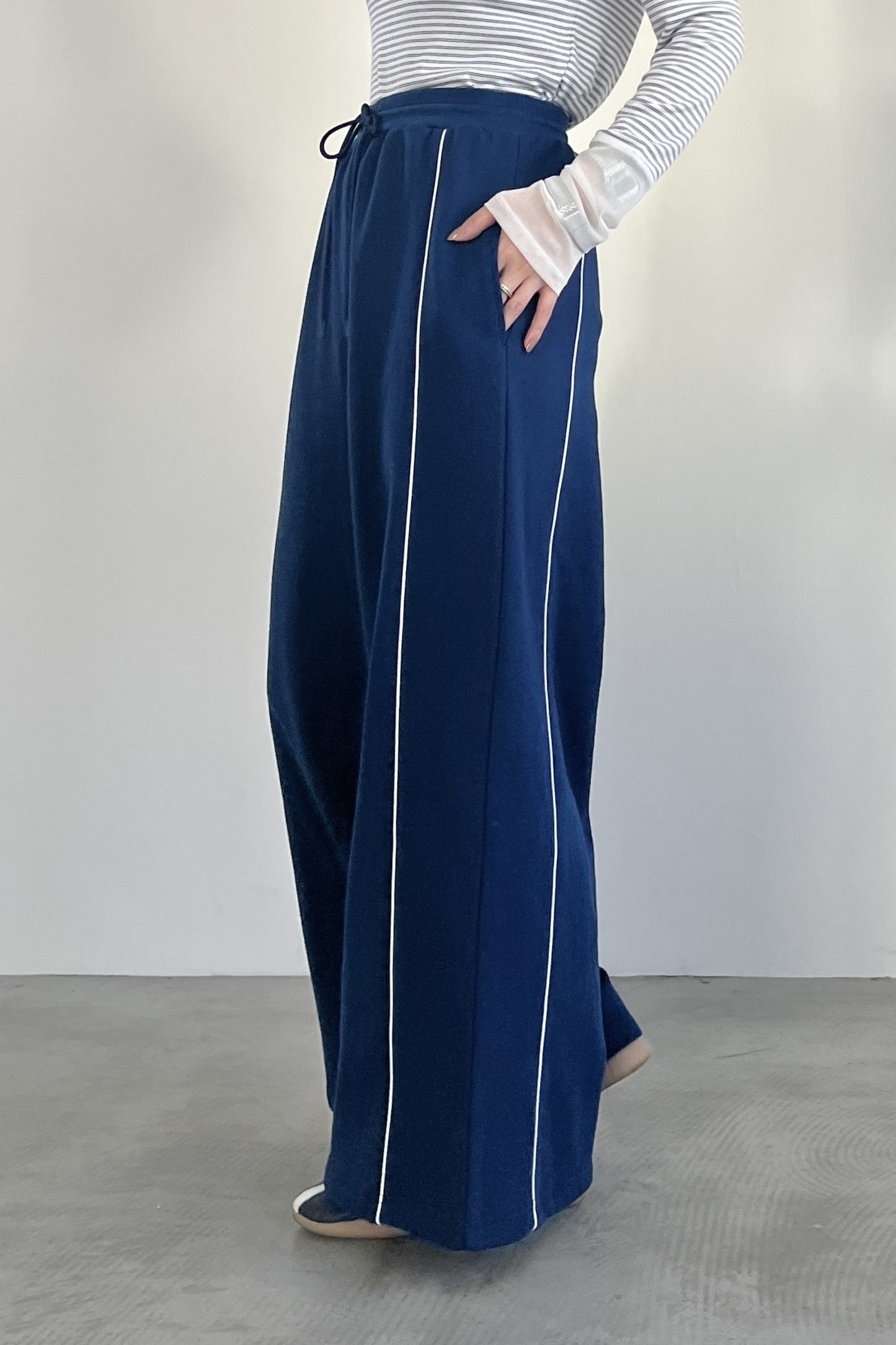 サイドラインスウェットパンツ　F2164