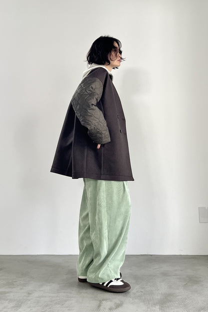 キルトスリーブボンディングジャケット　F1203