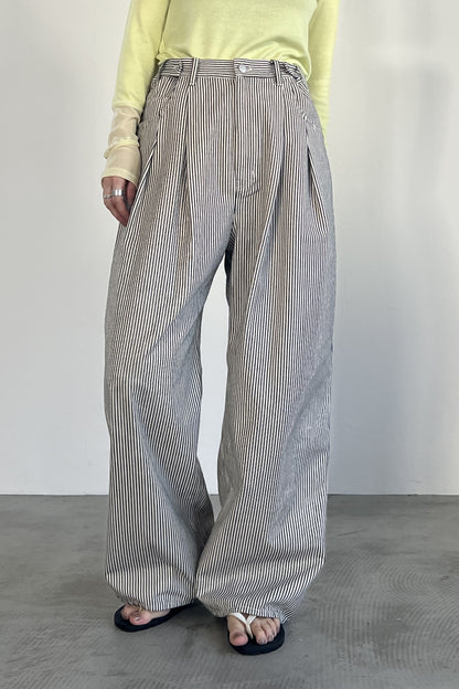 2タックボリュームパンツ　F2166