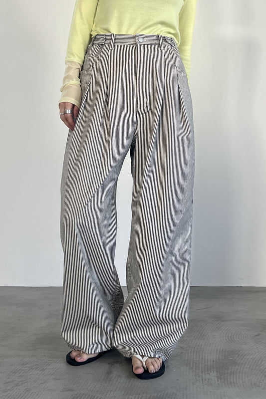 2タックボリュームパンツ　F2166