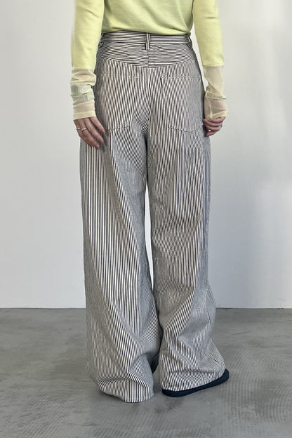 2タックボリュームパンツ　F2166