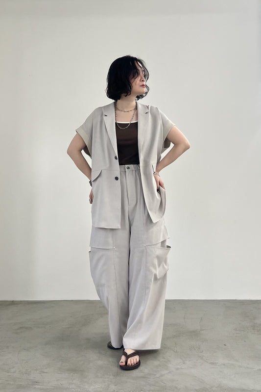 スリットポケットパンツ　F2170