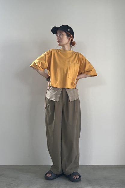 リップストップボリュームパンツ　F2133