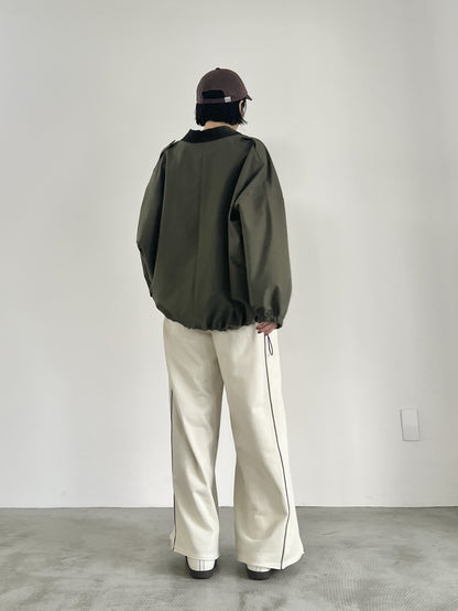 ミニ裏毛ワイドパンツ　F2155