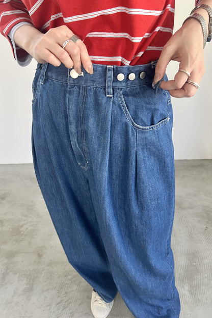 2タックボリュームパンツ　F2166