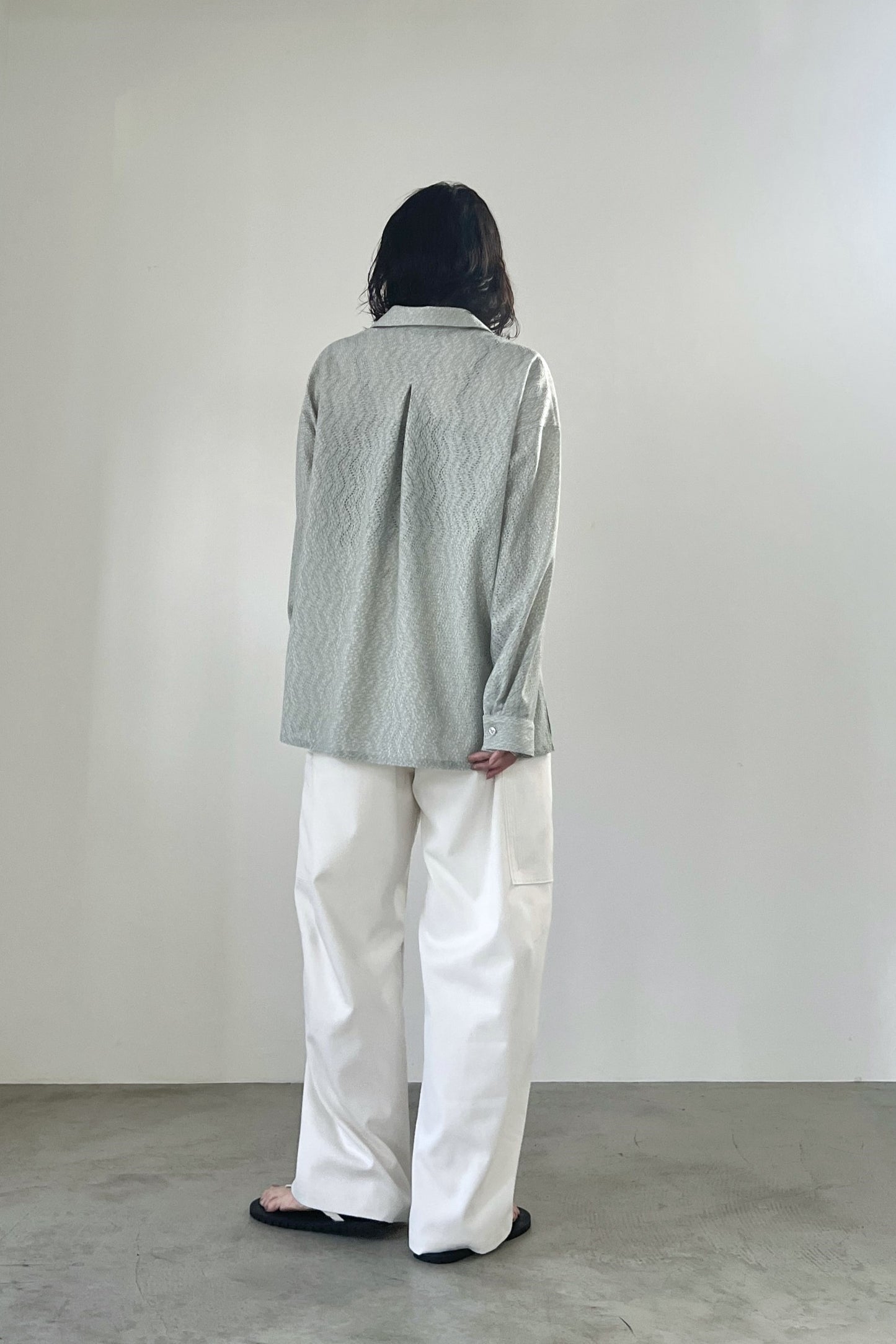 バックベルトチノパンツ　F2165