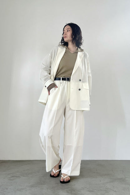 2WAYヘムスラックスパンツ　F2167