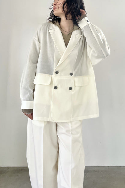 ピークドラペルジャケット　F1208