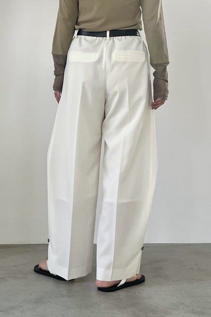 2WAYヘムスラックスパンツ　F2167