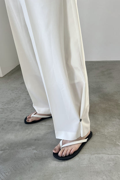 2WAYヘムスラックスパンツ　F2167