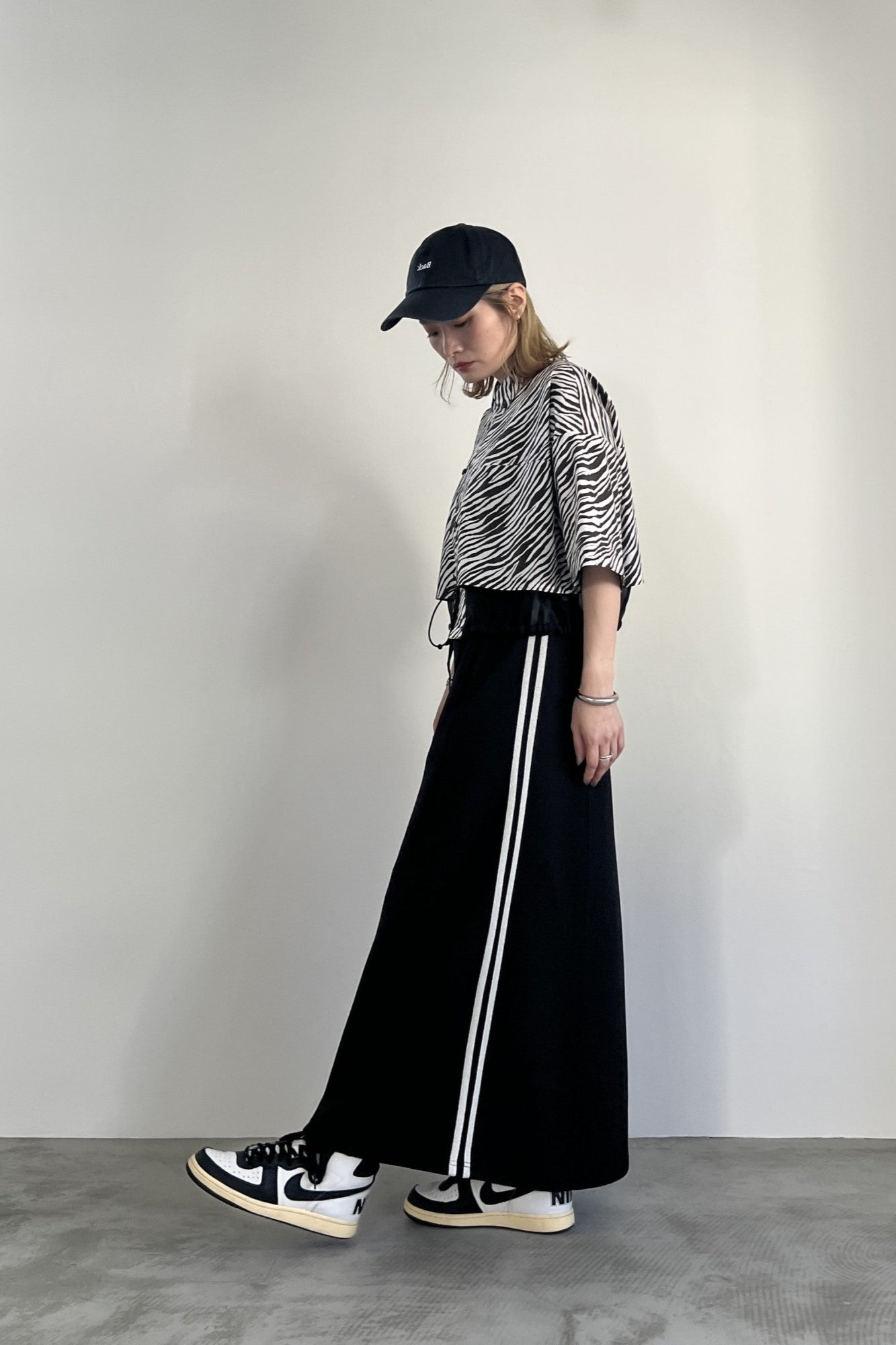 サイドラインボンディングスカート　F2125