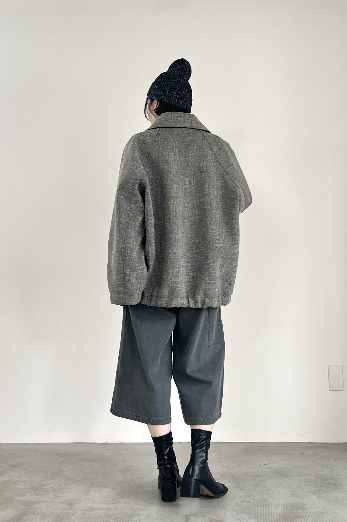 ツイードボンディングコーチジャケット　F1199