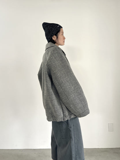 ツイードボンディングコーチジャケット　F1199