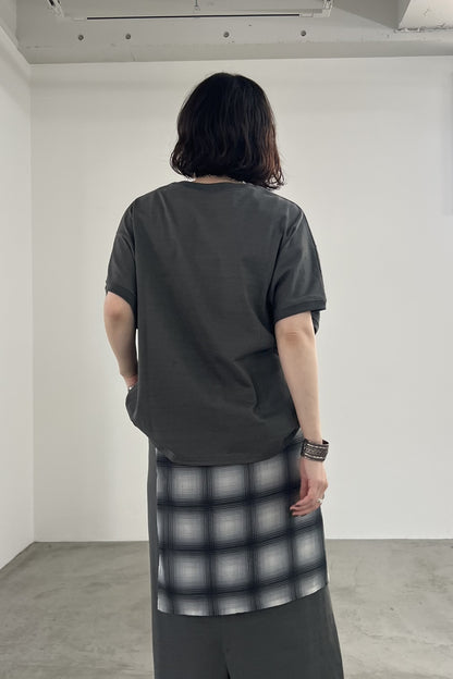 2WAYロゴプリントTシャツ　F3310