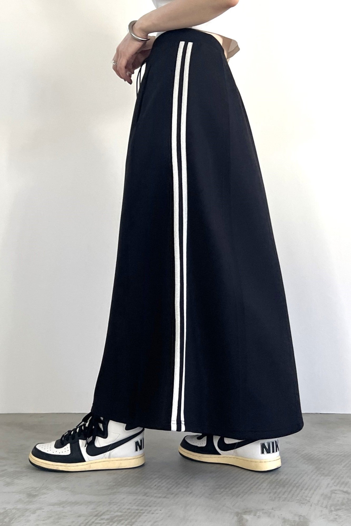 サイドラインボンディングスカート　F2125