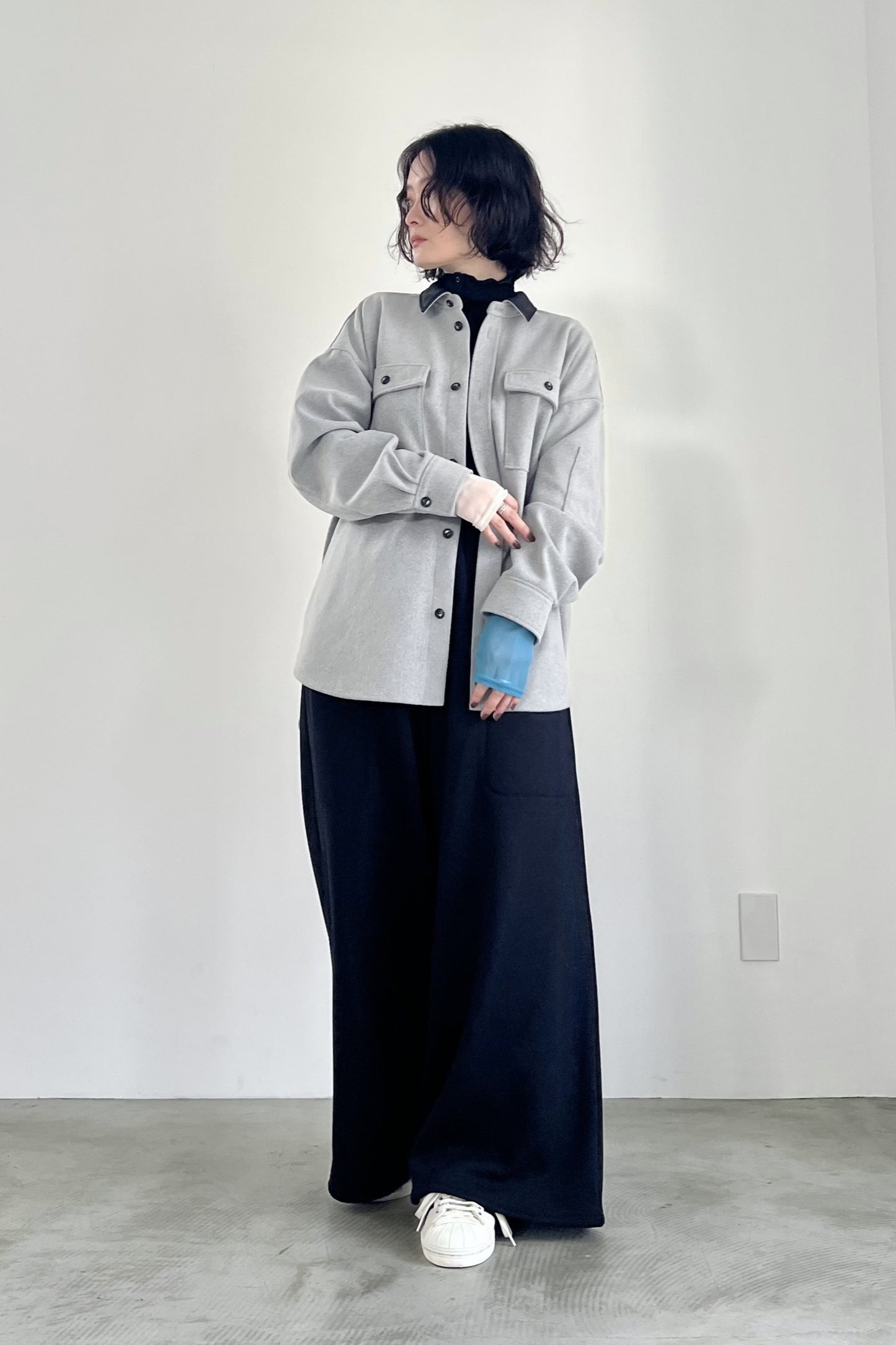 エアリーニードルシャツジャケット　F1201