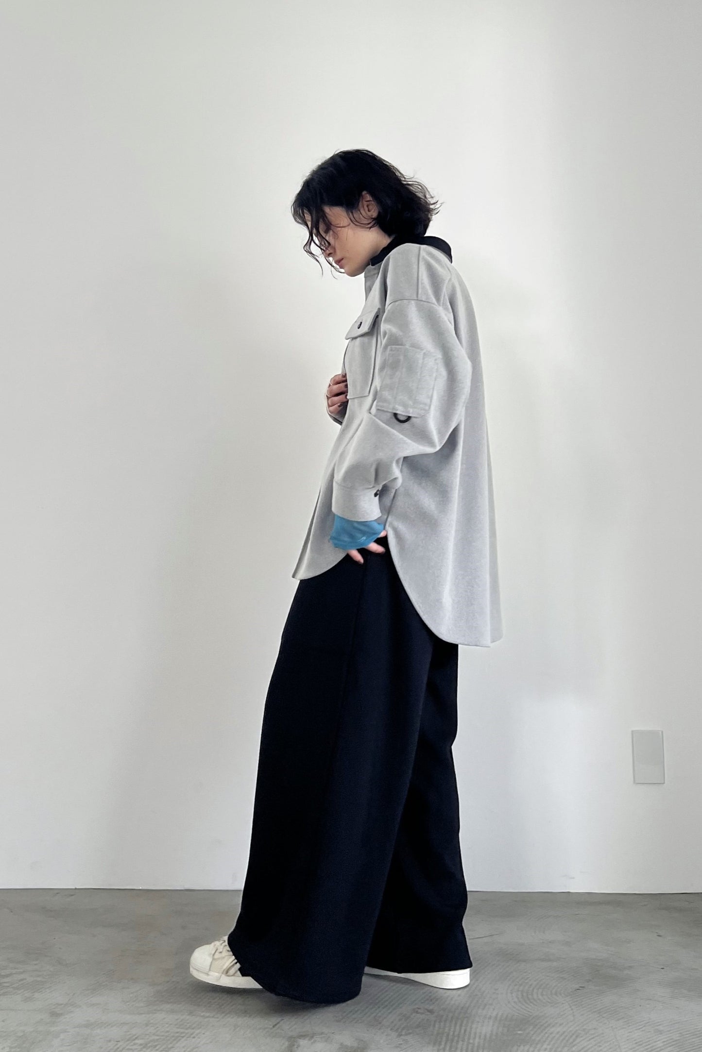 エアリーニードルシャツジャケット　F1201