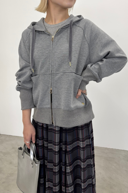 ダンボールニットジップパーカー　M30001