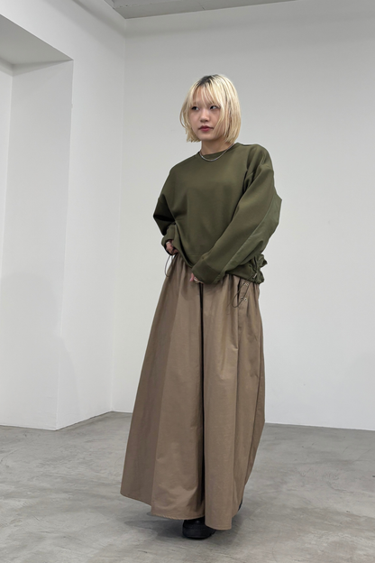 ベルト付ツイルフレアSK　M20001