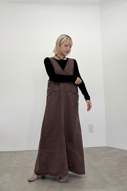 ホルターネックストラップL/Sカットソー  35530