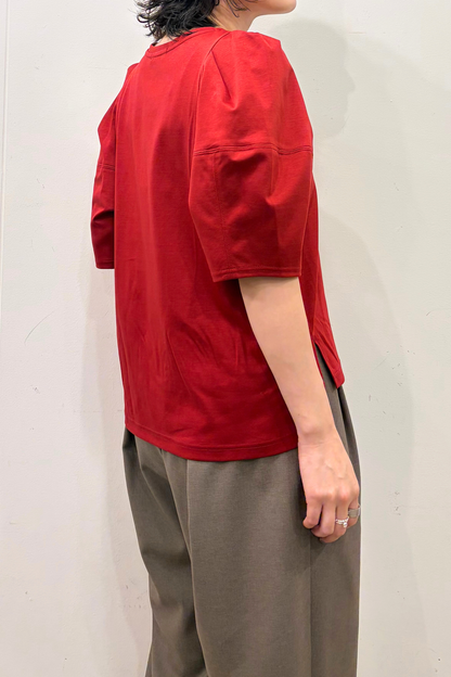 パフスリーブ綿ポンチCT　35650