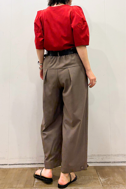 パフスリーブ綿ポンチCT　35650