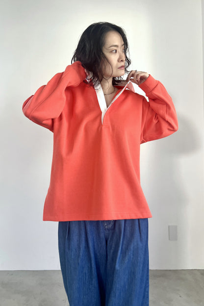 ニットライクラガーシャツ　F3302