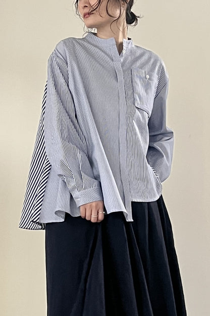 アシンメトリーノーカラーSH　M10003