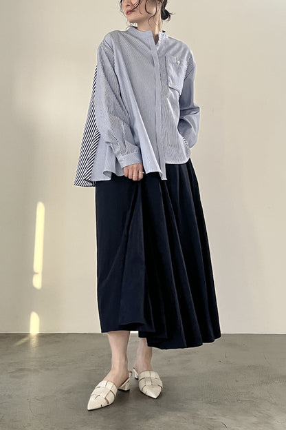 アシンメトリーノーカラーSH　M10003