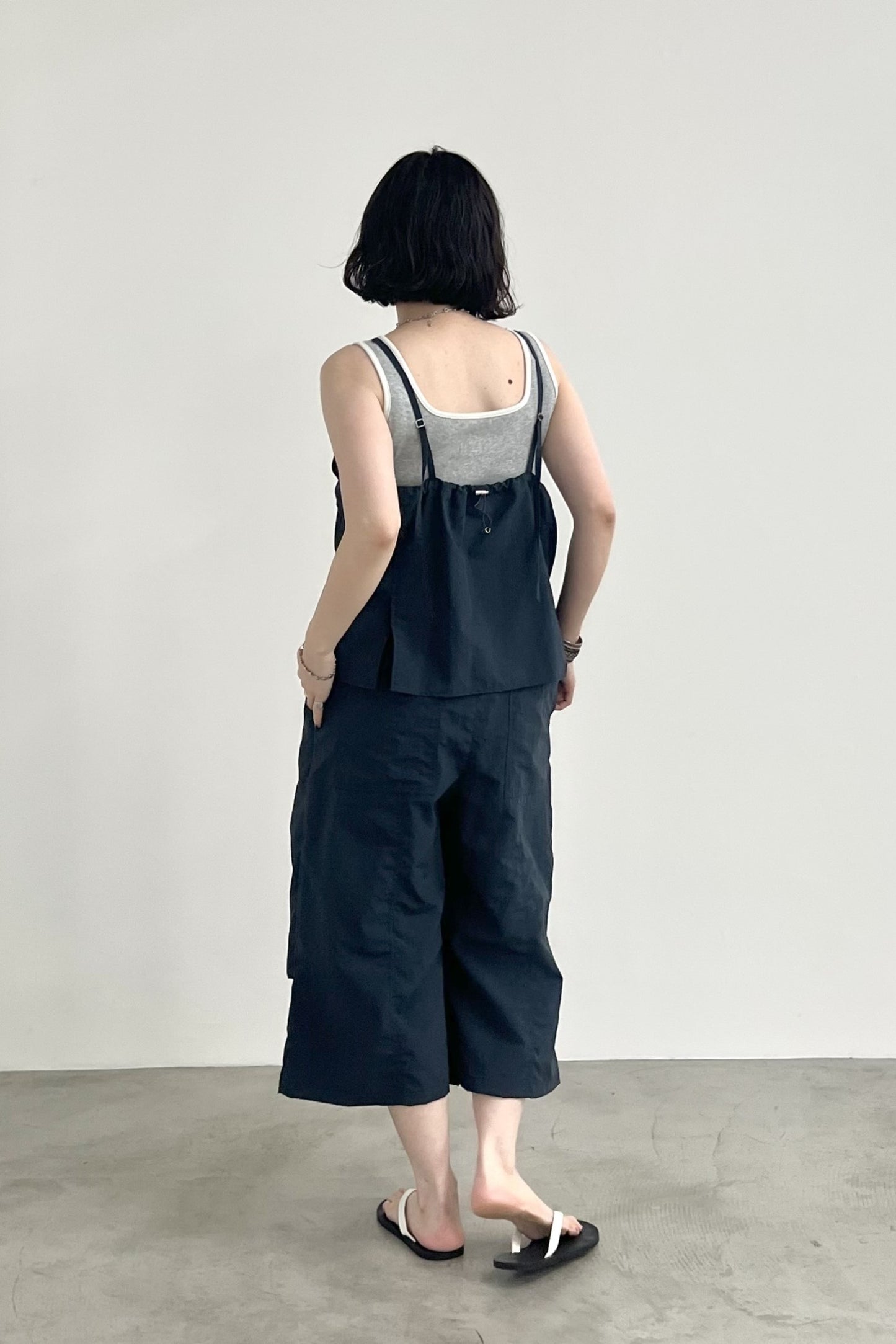 ナイロンパラシュートハーフパンツ　F2173