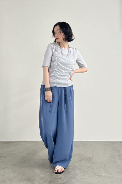 シフォンレイヤードTシャツ　F3312